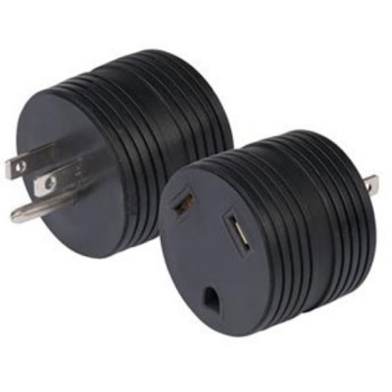 Picture of Marinco  15M/30F Power Cord Adapter 1530RVSA 19-4211                                                                         