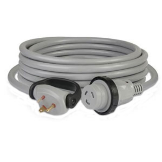 Picture of Marinco  25' L 30A Gray Power Cord 25SPPG.RV 19-4082                                                                         