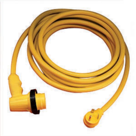 Picture of Marinco  30' 30A Locking Extension Cord w/GripLock Handle 30RPCRV 19-0499                                                    