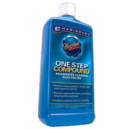 Picture of Meguiars One Step 32 oz Bottle Liquid Polishing Compound M6732 13-0762                                                       