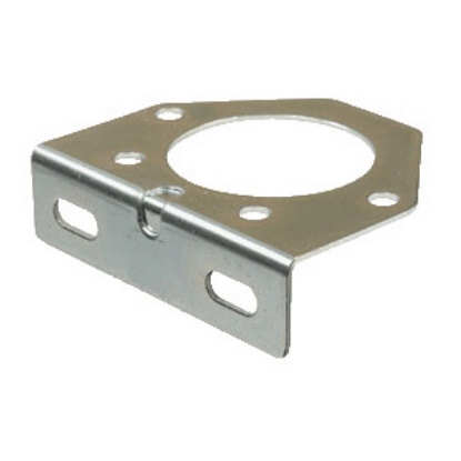 Picture of Pollak  7-Round Trailer Connector Bracket 11-771 19-1049                                                                     