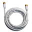 Picture of Prime Products  White 50' RG6U Coaxial Cable w/ Fittings 08-8024 24-1056                                                     