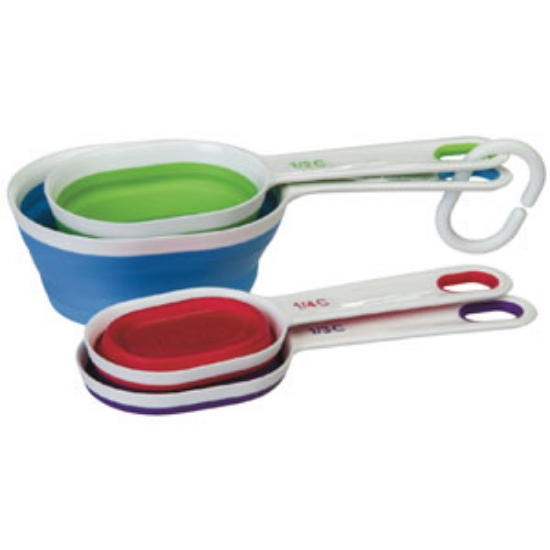 Picture of Progressive Int'l Thinstore (TM) Plastic Measuring Cup w/ Handle BA-545 69-9541                                              