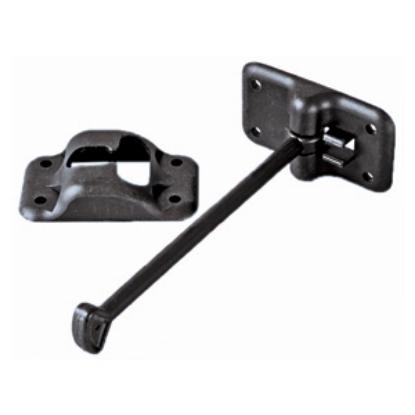 Picture of RV Designer  Black Plastic 6" Straight T-Style Entry Door Holder E236 20-2007                                                