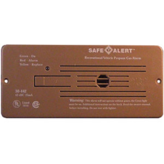 Picture of Safe-T-Alert  Flush Mount Brown 4.8"L X 3.4"W X 1.4"Thk LP Leak Detector 40-442-P-BR 03-0261                                 