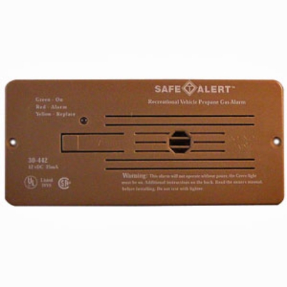 Picture of Safe-T-Alert  Flush Mount Brown 6-3/8"L X 2-7/8"H X 1"W LP Leak Detector 30-442-P-BR 03-0389                                 