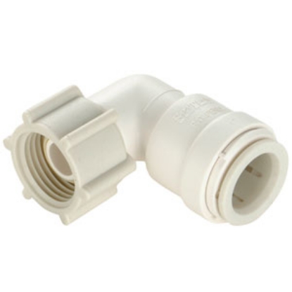 Picture of Sea Tech 35 Series 1/2" Fem QC Copper Tube x 3/4" FGHT Swivel Nut Off-White Polysulfone Fresh W 013520-1014 69-7154          