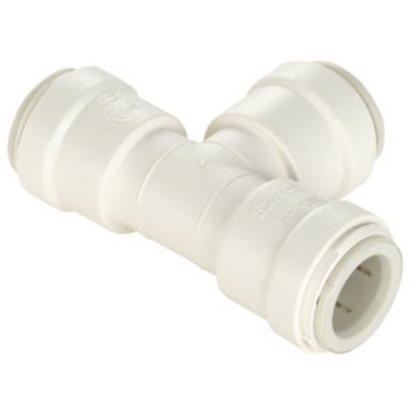 Picture of Sea Tech 35 Series 3/4" Female QC Copper Tube Off-White Polysulfone Fresh Water Union Tee 013523-14 10-1686                  