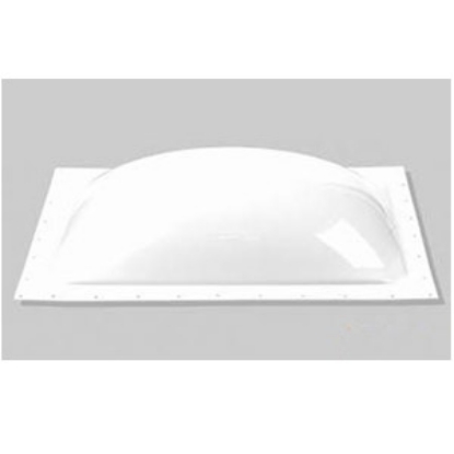 Picture of Specialty Recreation  4-1/2"H Bubble Type Dome White Polycarbonate Skylight SL2234W 22-0009                                  