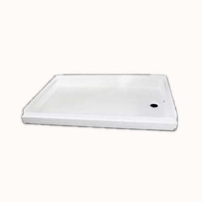 Picture of Specialty Recreation  White 24"x 38" Center Drain Shower Pan SP2438WC 10-1838                                                