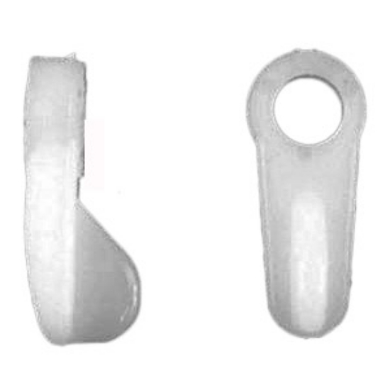 Picture of Strybuc  White Nylon Window Screen Clip 492C 23-1154                                                                         