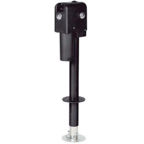 Picture of Suspension Pro  Black 2500 Lb A-Frame Round ACME Screw Trailer Jack 81199 15-1464                                            