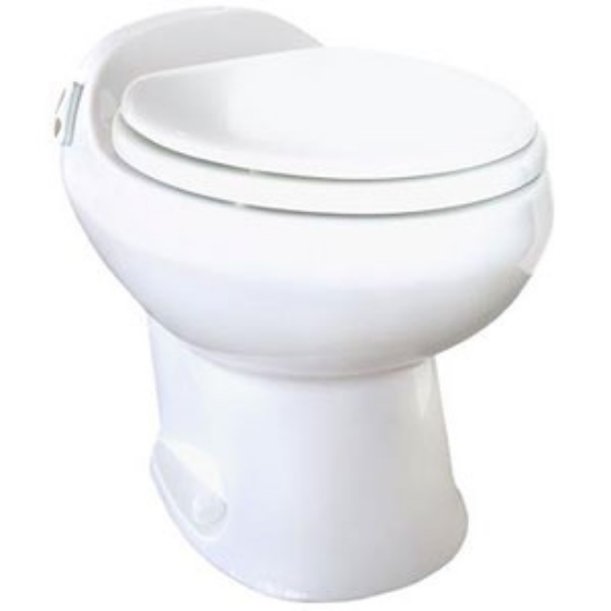 Picture of Thetford Aria (R) Deluxe II Aria Deluxe II Bone High Profile Permanent Toilet 19764 12-0299                                  