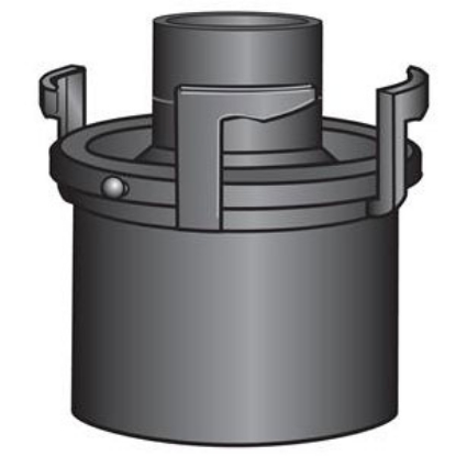 Picture of Thetford Sani-Con 1-1/2" FPT Straight Bayonet Sewer Hose Connector 70412 96-4553                                             