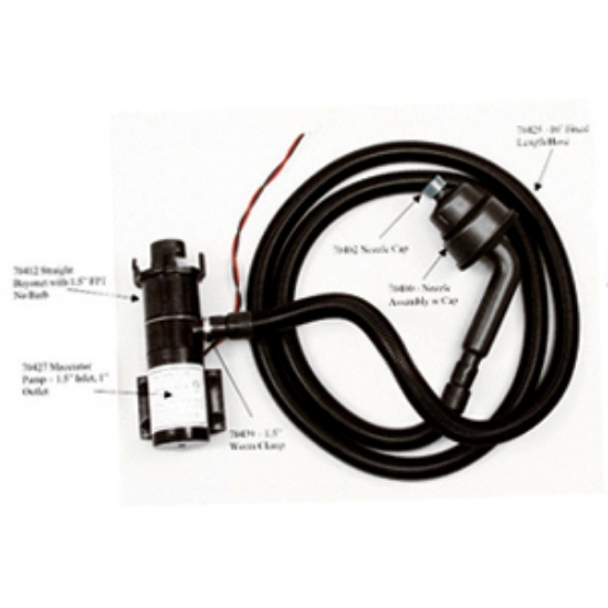 Picture of Thetford Sani-Con Black 10' Sewer Hose 70425 11-0693                                                                         