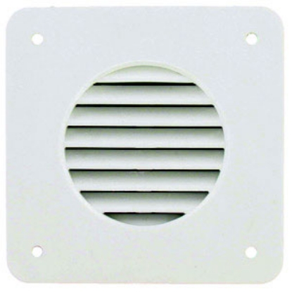 Picture of Valterra  White Plastic Battery Box Louvered Vent A10-3300 19-1633                                                           