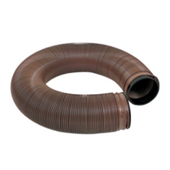 Picture of Valterra EZ Flush Bronze 10' HD 15 Mil Vinyl Sewer Hose D04-0012 11-0150                                                     