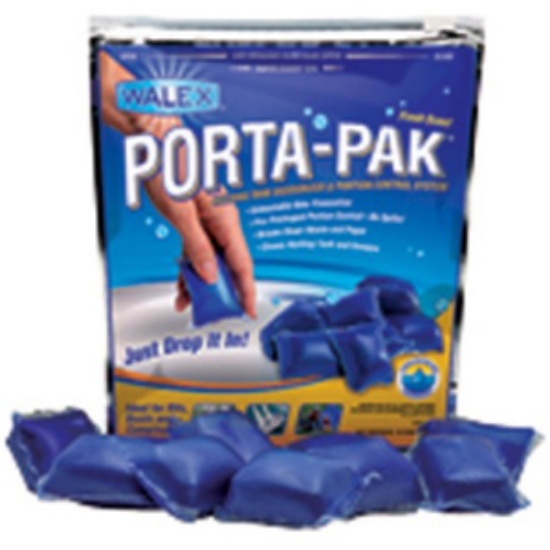 Picture of Walex Porta-Pak (R) 10-Bag 32 Gram Pouch Holding Tank Treatment w/Deodorant PPRV10 13-0349                                   