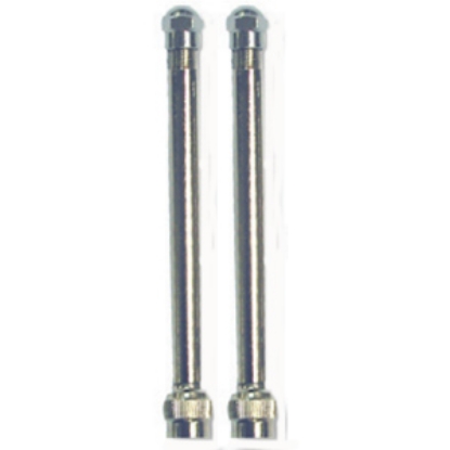 Picture of Wheel Masters  Set-2 2" Straight Valve Stem Extension w/Cap  17-1931                                                         