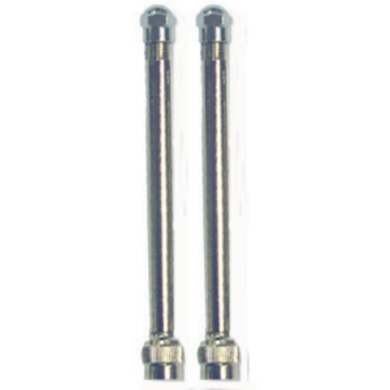 Picture of Wheel Masters  Set-2 2" Straight Valve Stem Extension w/Cap  17-1931                                                         