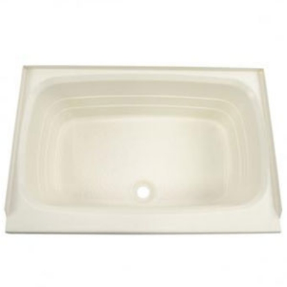 Picture of Better Bath  Parchment 24"x36" Center Drain ABS Standard Bathtub 209369 10-5729                                              