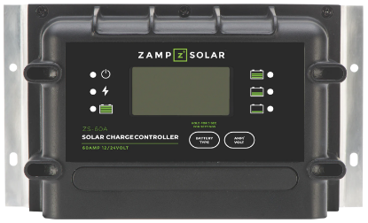 Picture of Zamp Solar 60 Amp 5-Stage PWM Charge Controller