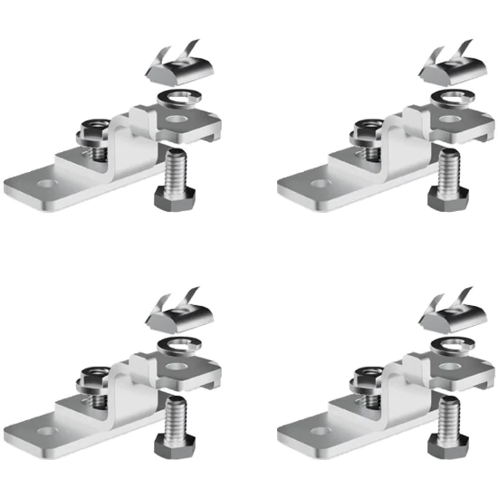 Picture of Zamp Solar Silver Universal Reversible Mounting Feet