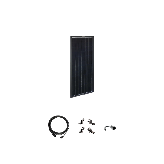 Picture of AirStream OBSIDIAN SERIES 100 Watt Solar Panel Expansion Kit