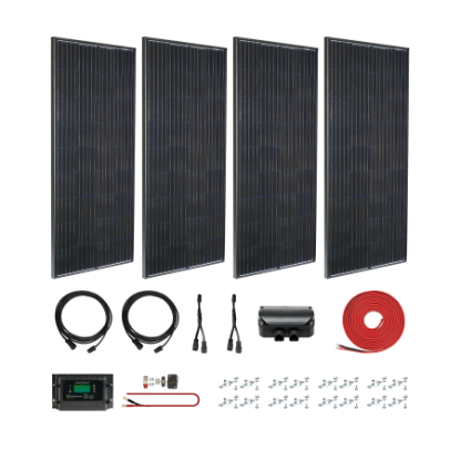 Picture of Zamp Solar Legacy Black 760 Watt Deluxe Kit