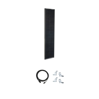 Picture of Zamp Solar Airstream Legacy Black 95 Watt Solar Panel Expansion Kit