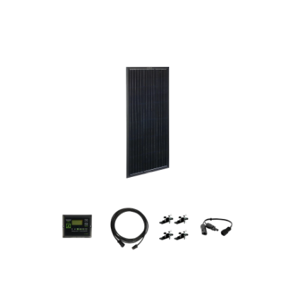 Picture of Zamp Solar Forest River 100 Watt Solar Prep Complete Kit (GoPower Roof Cap)