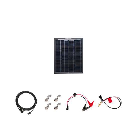 Picture of Zamp Solar OBSIDIAN Series 25 Watt Trickle Charge Kit (Magnetic Mounts)