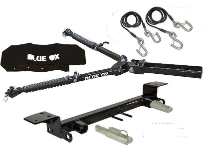 Picture of Blue Ox Alpha 2 Tow Bar (6500 lbs. cap.) & BX1627 Baseplate Combo fits 1998-01 Oldsmobile Bravada 4 WD Smart Drive  1998-05 Chevrolet S-10 Blazer 4WD