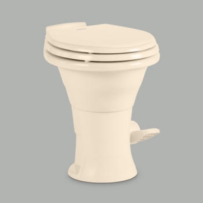 Picture of Dometic 310 Series Bone High Profile 360 Deg Vortex Flush Toilet 302310183 12-0003